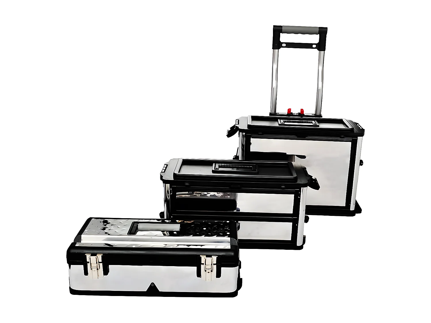 Prolenta Premium - Werkzeugtrolley 3-teilig