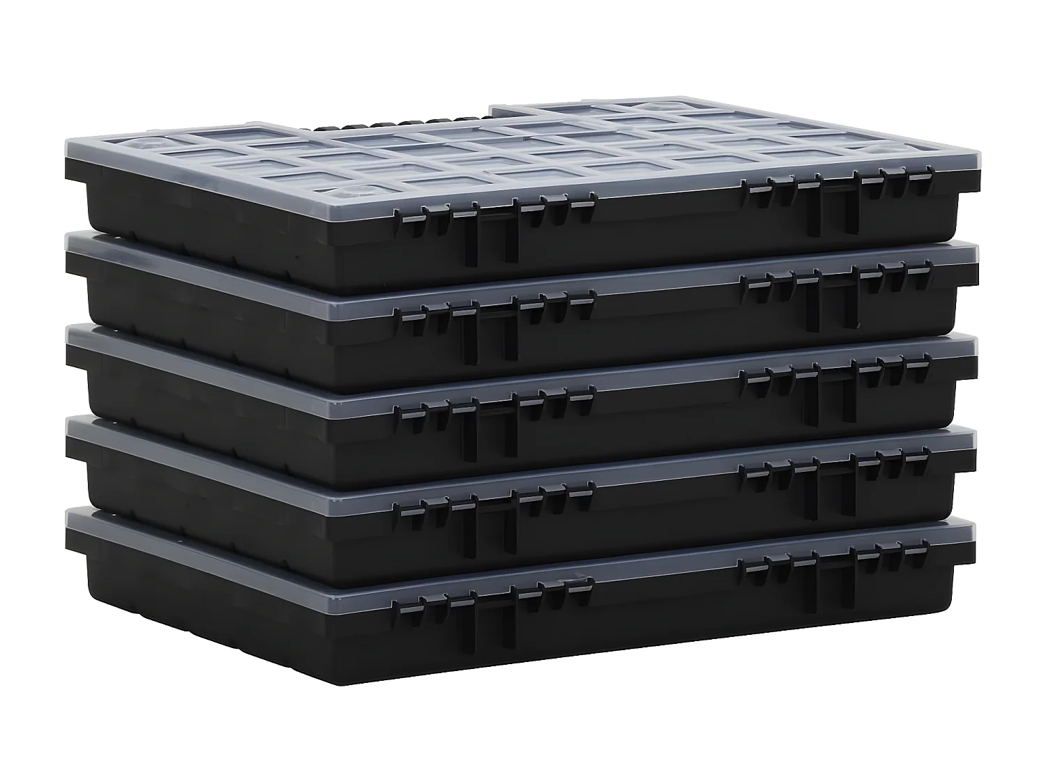 Prolenta Premium - Sortimentskästen 10 Stk. 40x30x5 cm Polypropylen