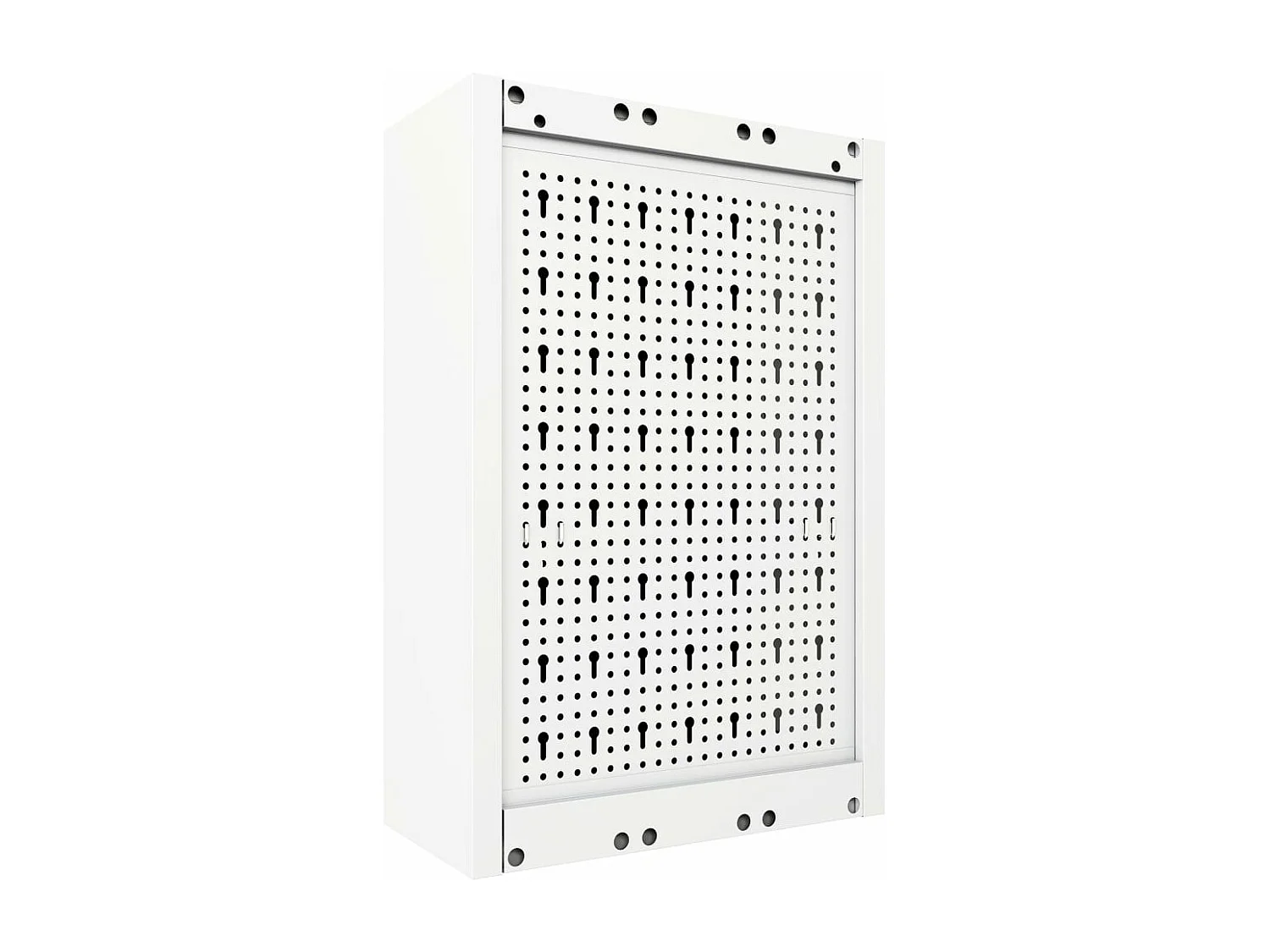 Prolenta Premium -  Armoire à outils murale Style Industriel Métal Gris et noir