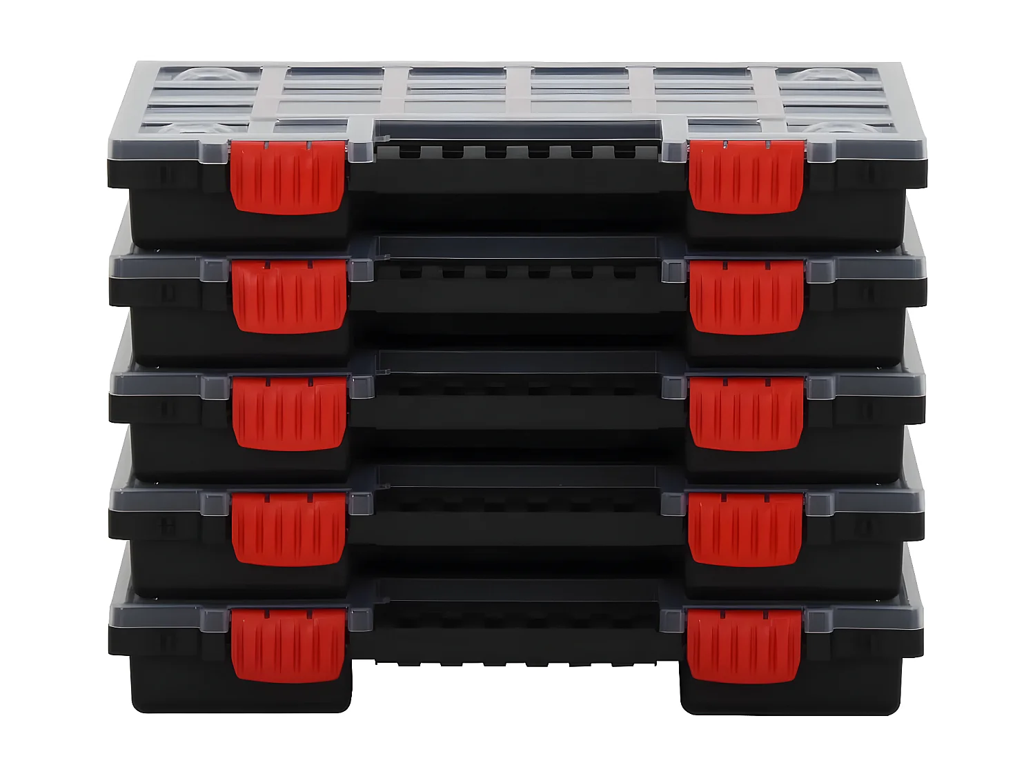 Prolenta Premium - Sortimentskästen 5 Stk. 34,5x25x5 cm Polypropylen