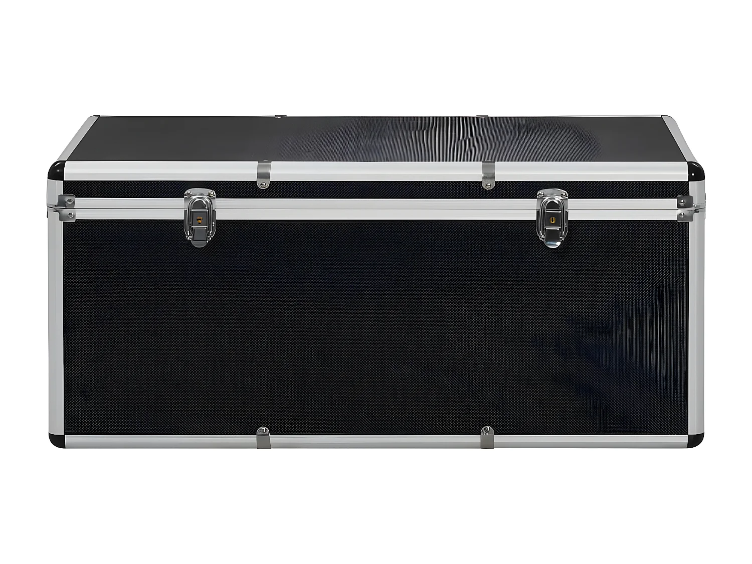 Maison Exclusive Cajas de almacenamiento 3 unidades aluminio negro