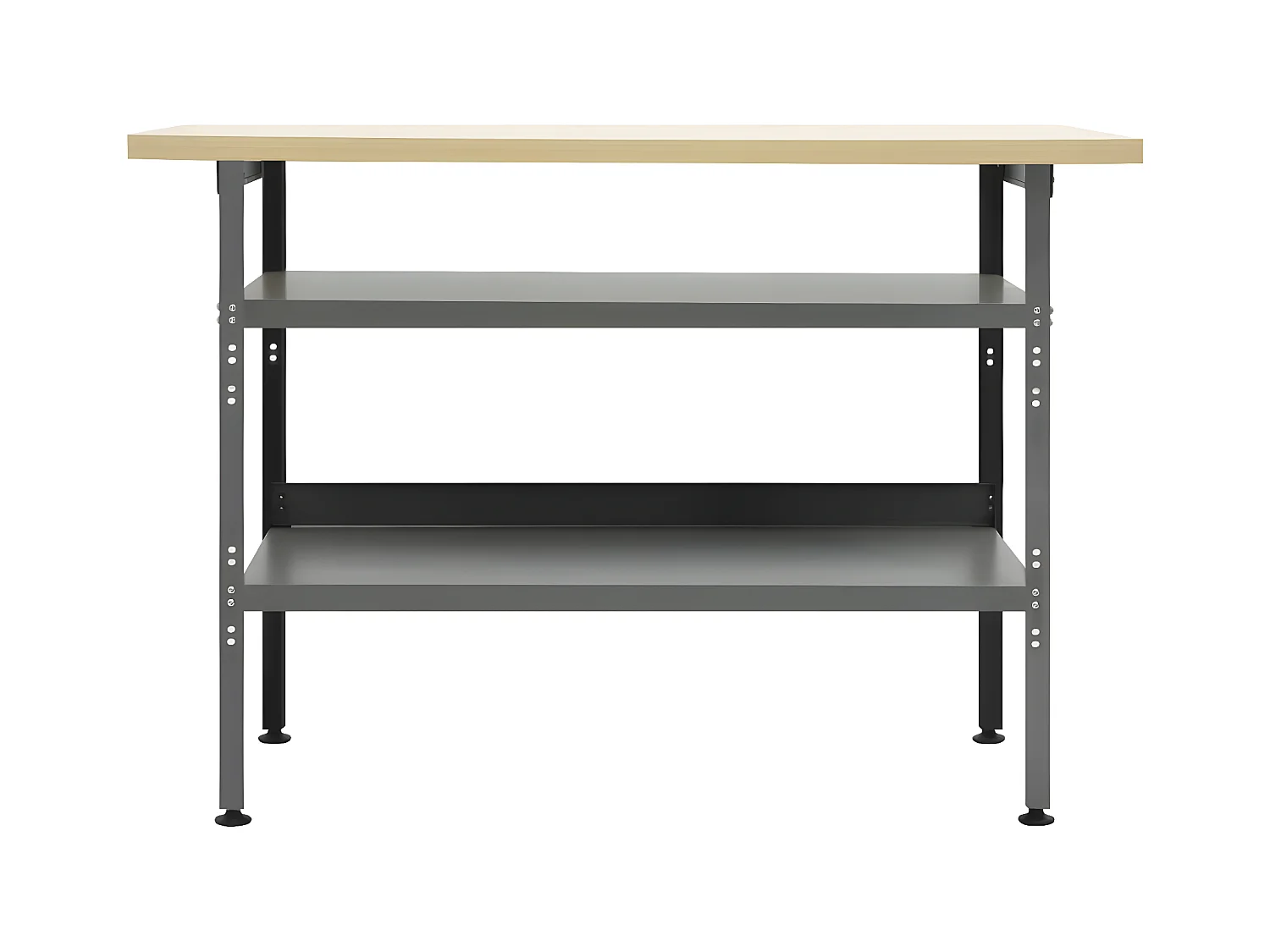 Prolenta Premium -  Établi Gris 120x60x85 cm Acier