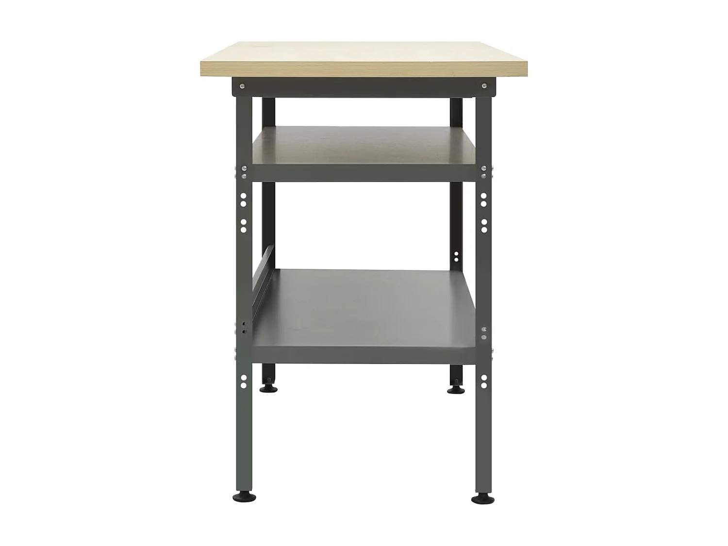 Prolenta Premium -  Établi Gris 120x60x85 cm Acier