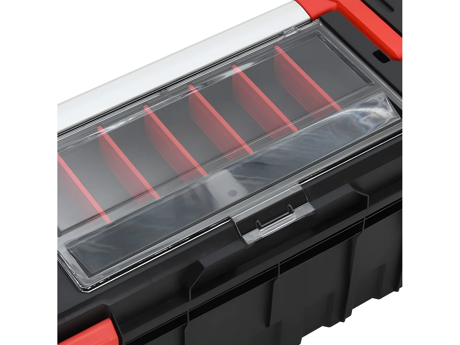 Prolenta Premium -  Boîte à outils Noir et rouge 65x28x31,5 cm
