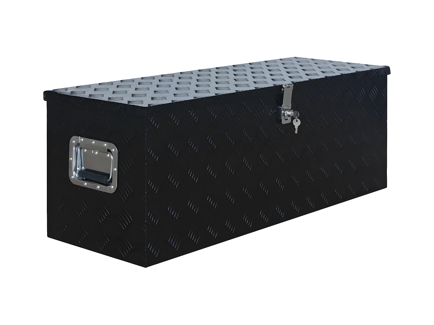 Prolenta Premium -  Boîte en aluminium 1085x370x400 mm Noir