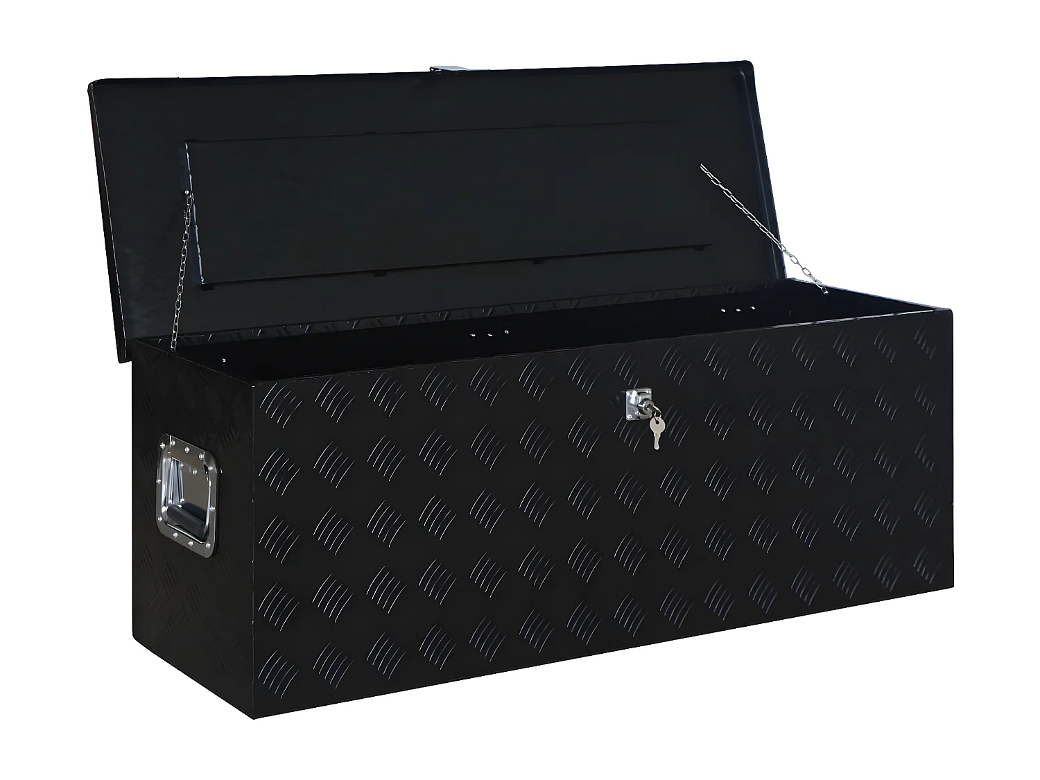 Prolenta Premium -  Boîte en aluminium 1085x370x400 mm Noir