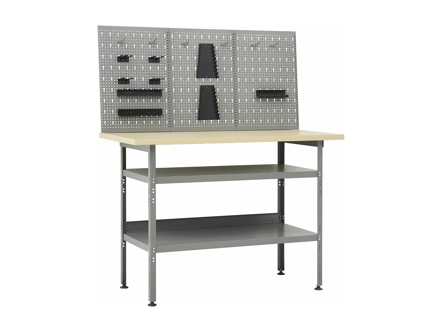 Prolenta Premium -  Établi avec 3 panneaux muraux