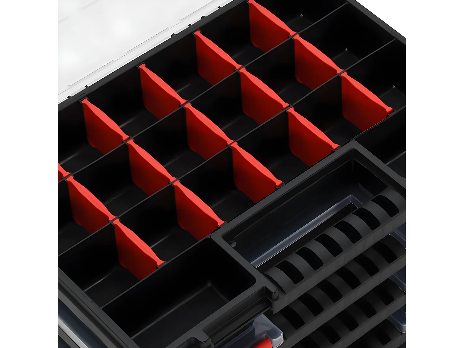 Maison Exclusive Cajas de accesorios 10 unidades polipropileno 34,5x25x5 cm