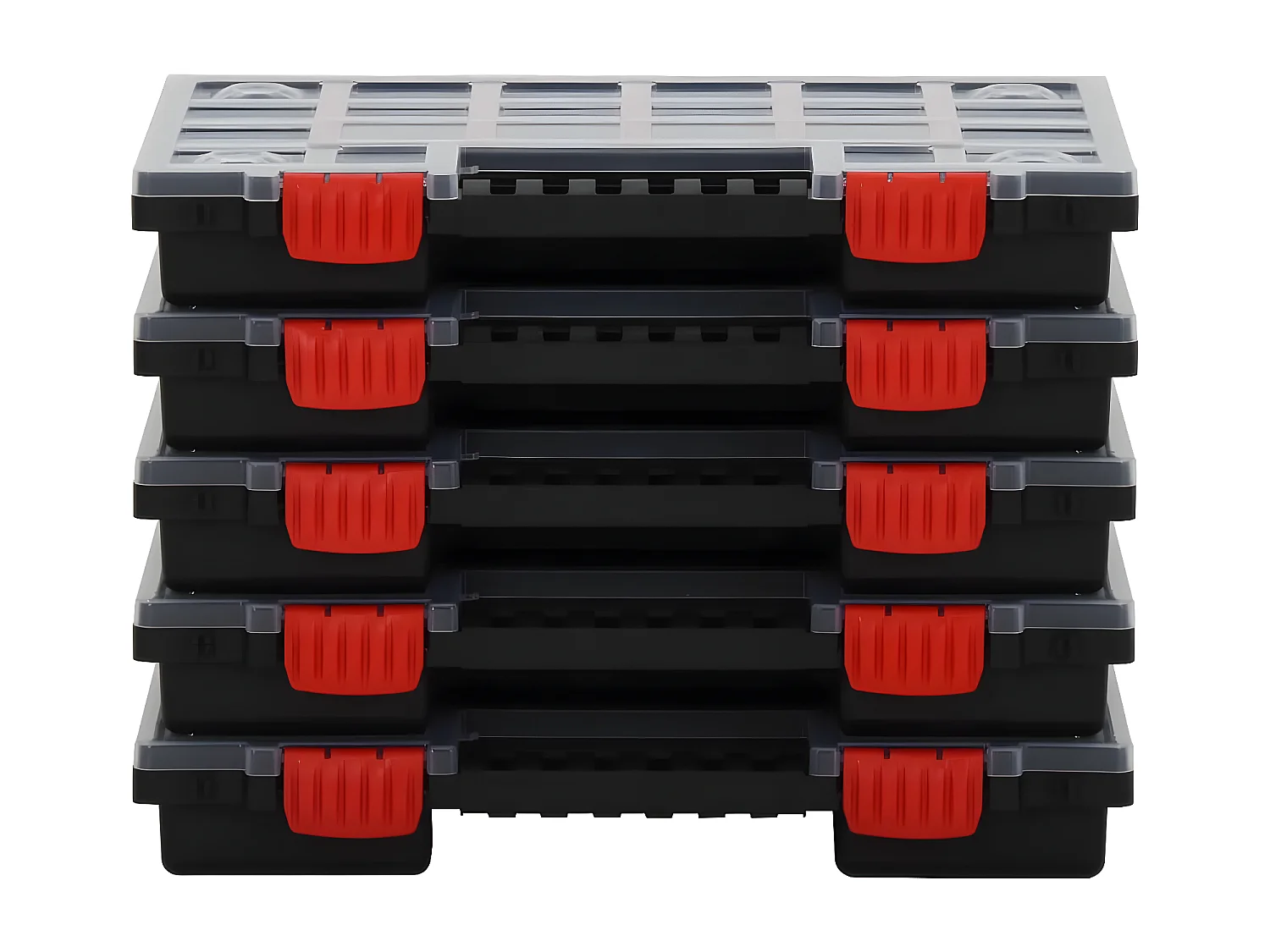 Maison Exclusive Cajas de accesorios 10 unidades polipropileno 34,5x25x5 cm