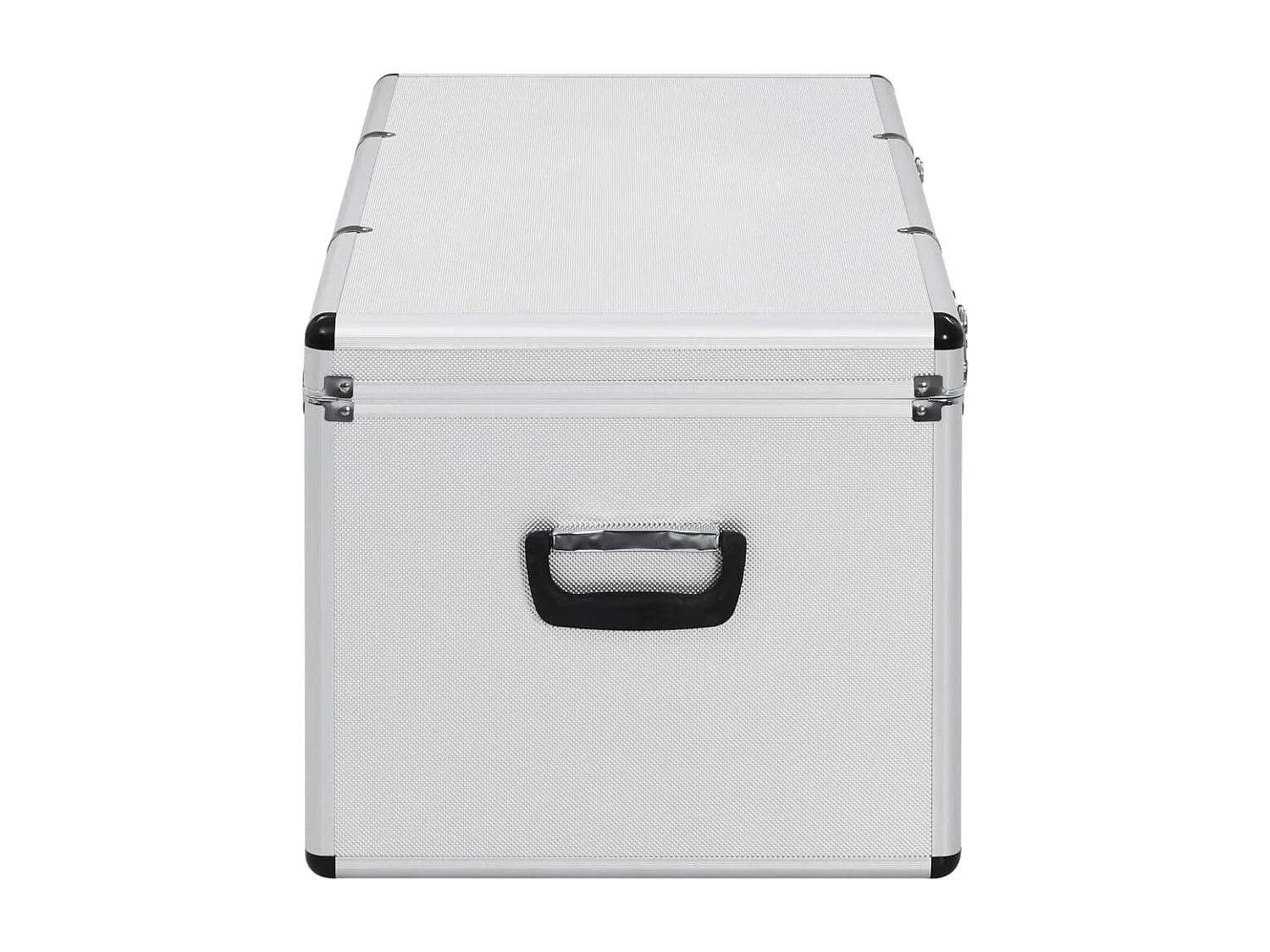 Prolenta Premium - Aufbewahrungskoffer 3 Stk. Silbern Aluminium