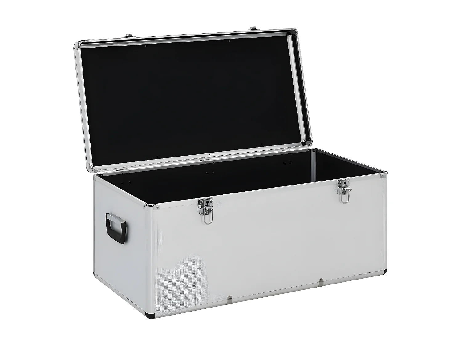 Prolenta Premium -  Boîtes de rangement 3 pcs Argenté Aluminium