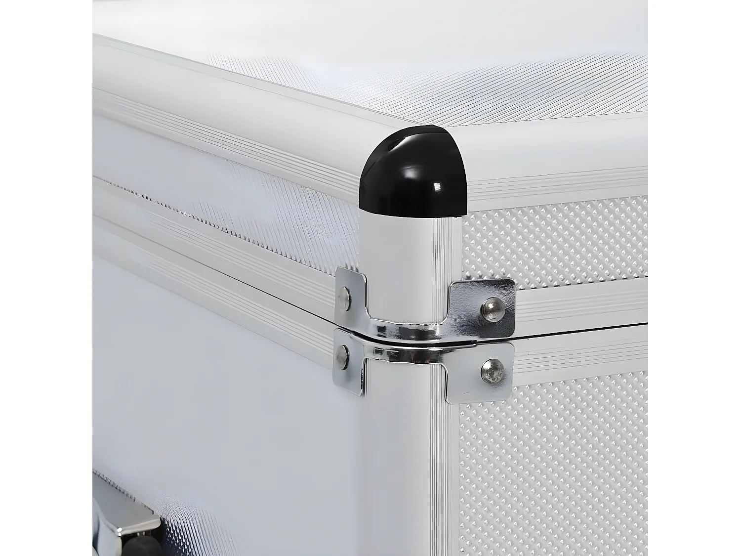 Prolenta Premium -  Boîtes de rangement 3 pcs Argenté Aluminium