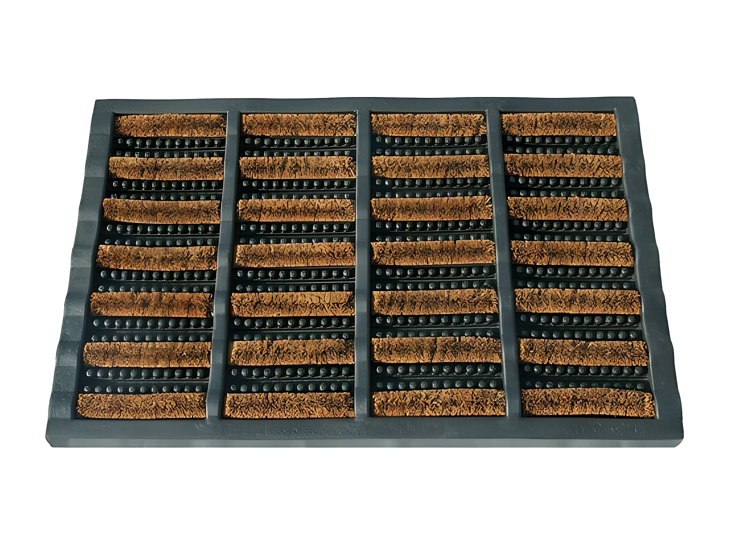 Combi-Mat Kokos Fußmatte 40x60 cm für den Innen- und überdachten Außenbereich