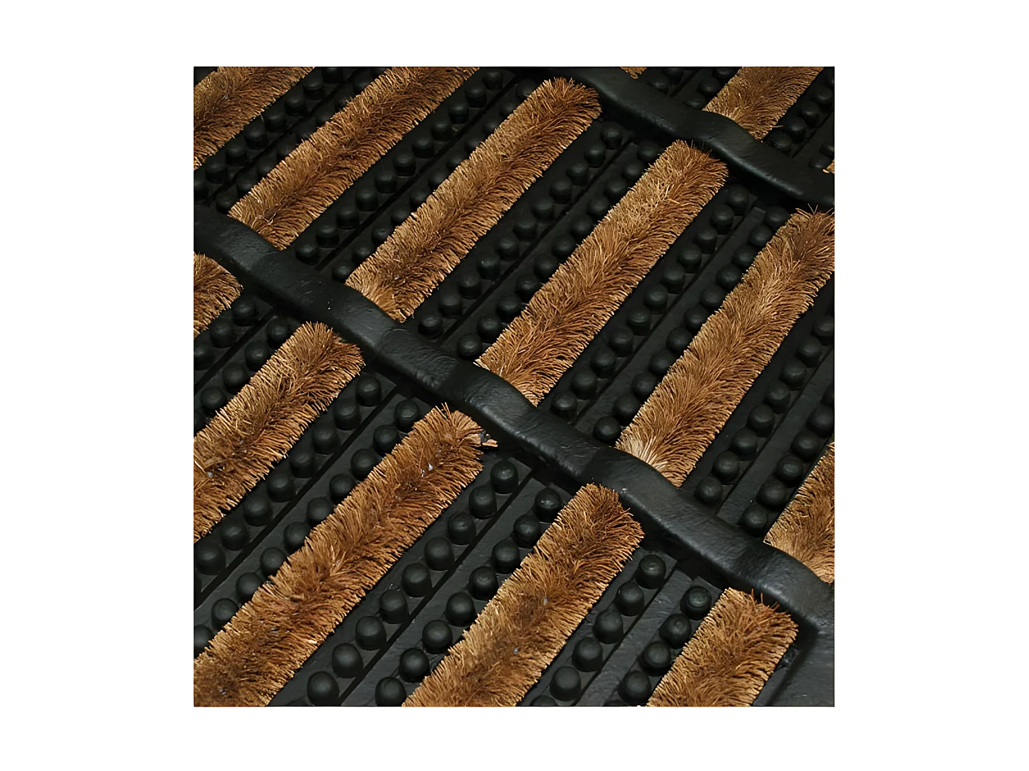 Combi-Mat Kokos Fußmatte 40x60 cm für den Innen- und überdachten Außenbereich