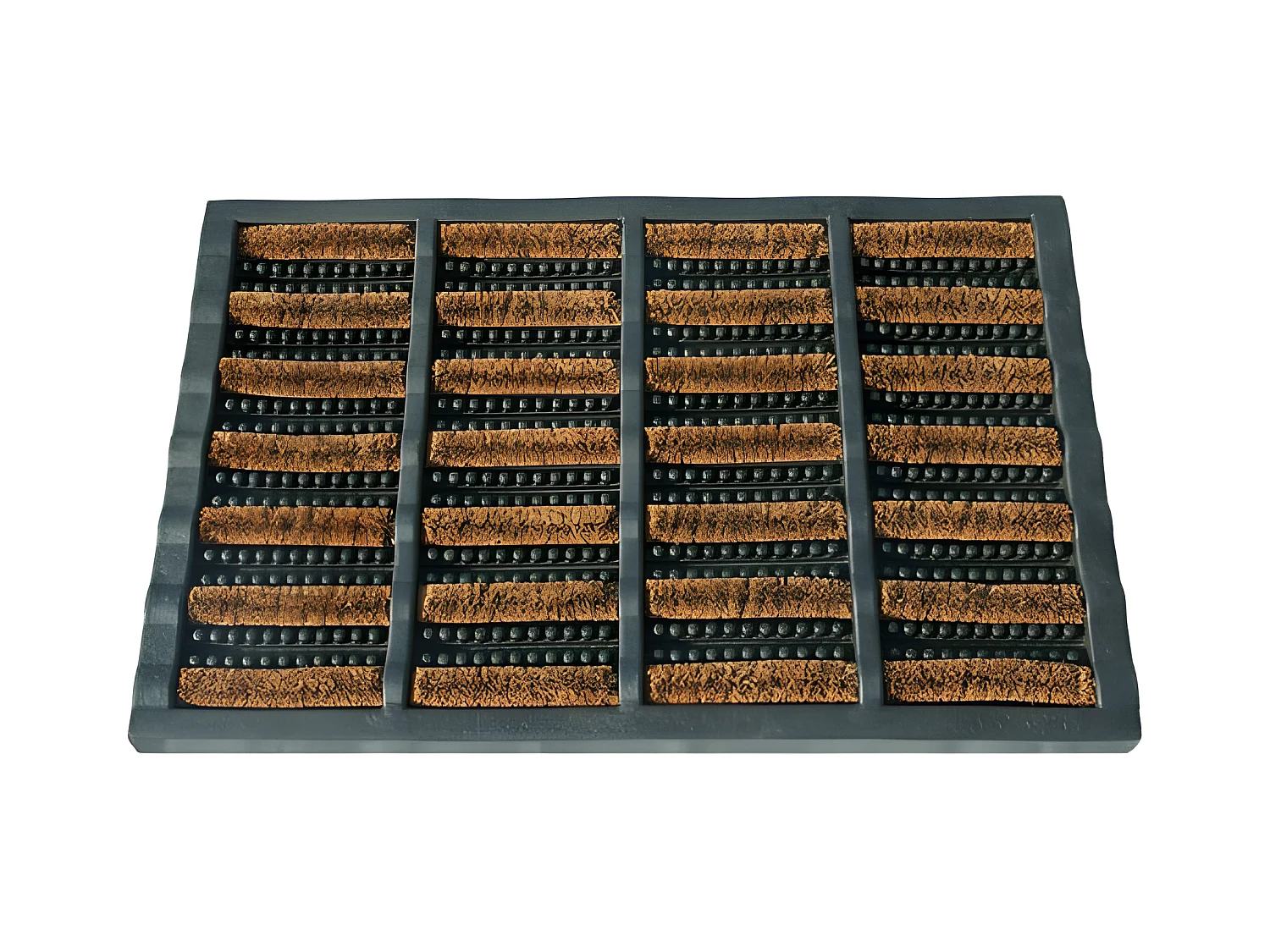 Tapis Combi-Mat en coco 40x60 cm pour Intérieur et Extérieur abrité