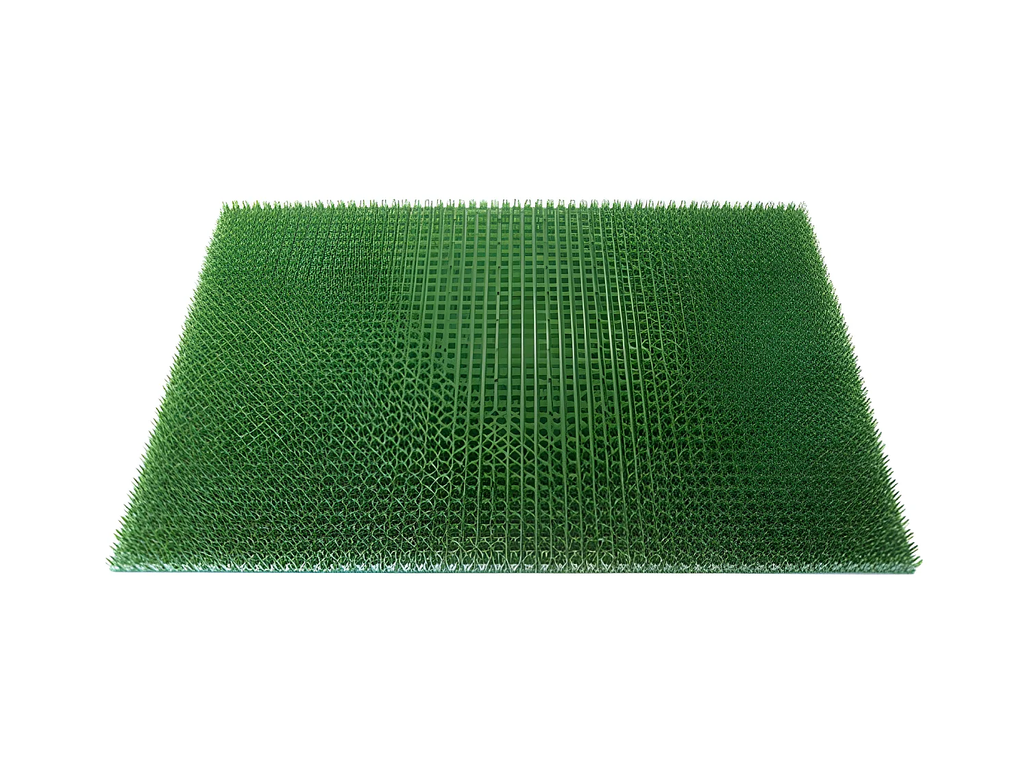 Tapis Gazongrat Vert en Plastique et Vinyl 40x60cm - IDMAT