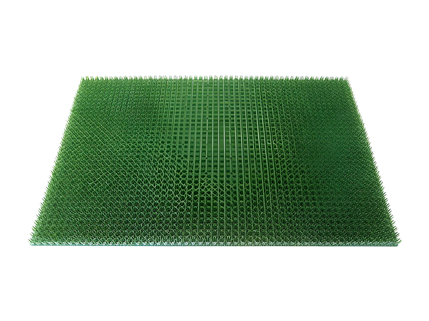 Tapis Gazongrat Vert en Plastique et Vinyl 40x60cm - IDMAT