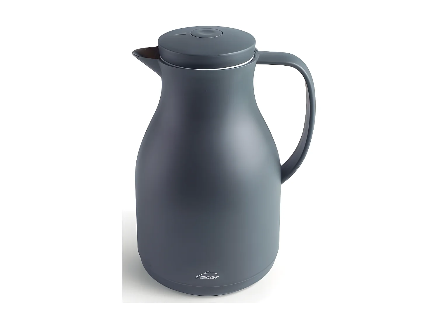Grijze isoleerkan 1L Lacor - Houd uw warme of koude dranken urenlang op temperatuur!