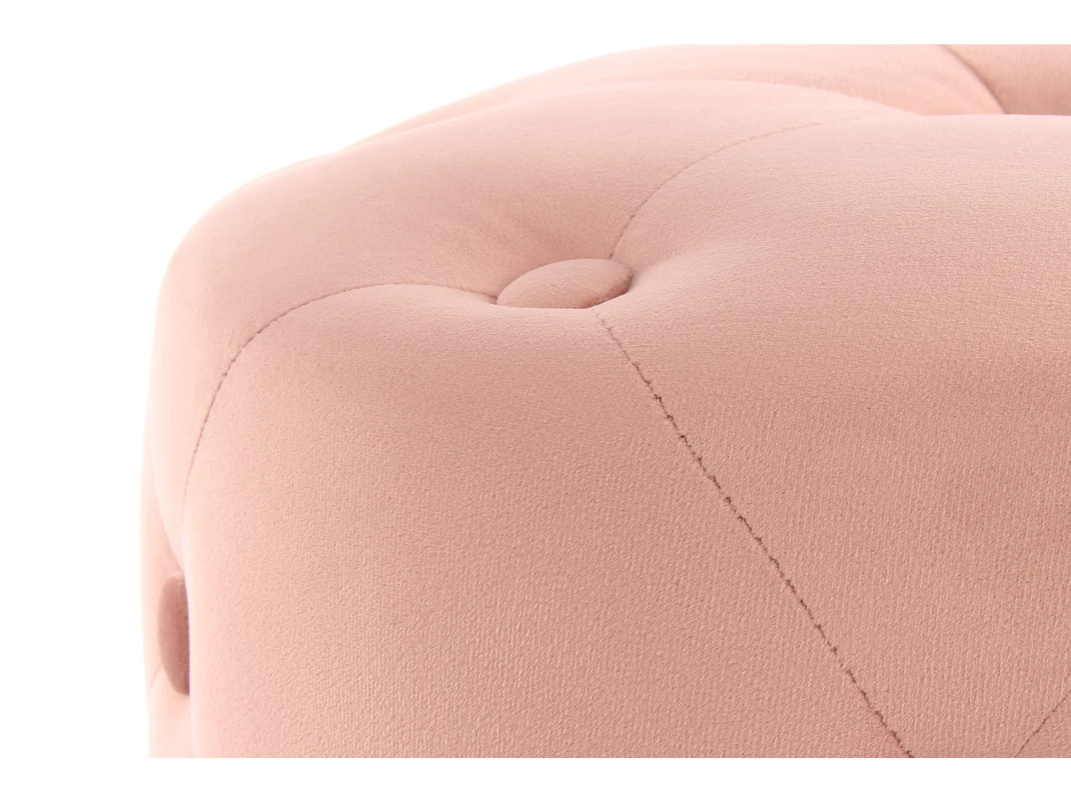 Hocker - Kruk - Voetenbank - Yasmin Rond - Roze