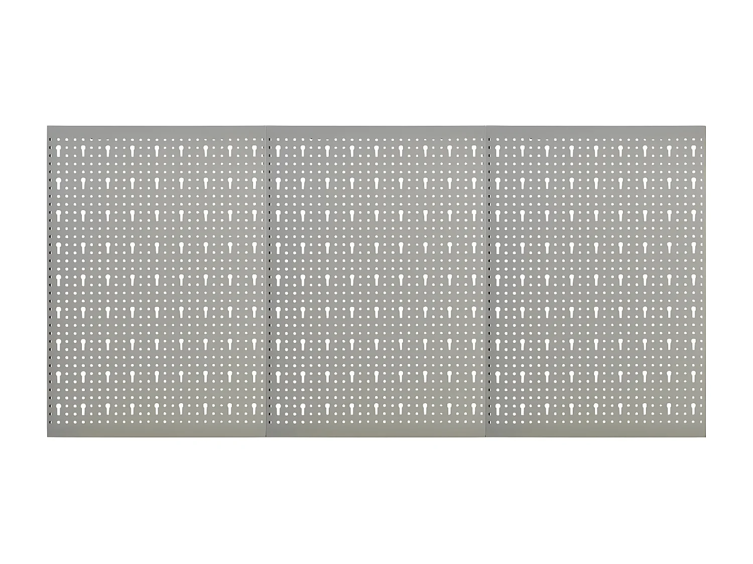 Maison Exclusive Pannelli per Utensili a Parete 3 pz 40x58 cm Acciaio