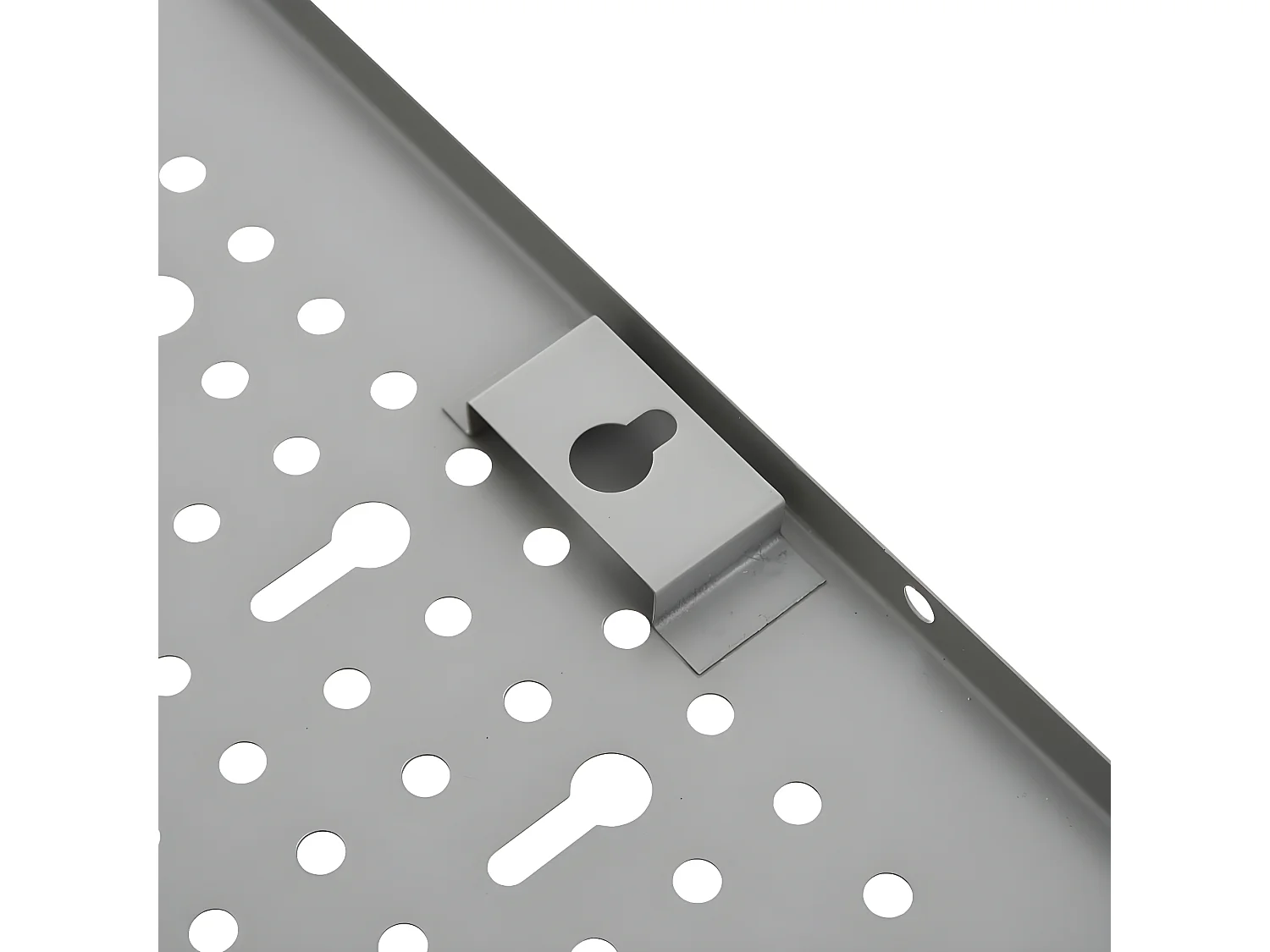 Prolenta Premium -  Panneaux à chevilles muraux 3 pcs 40x58 cm Acier