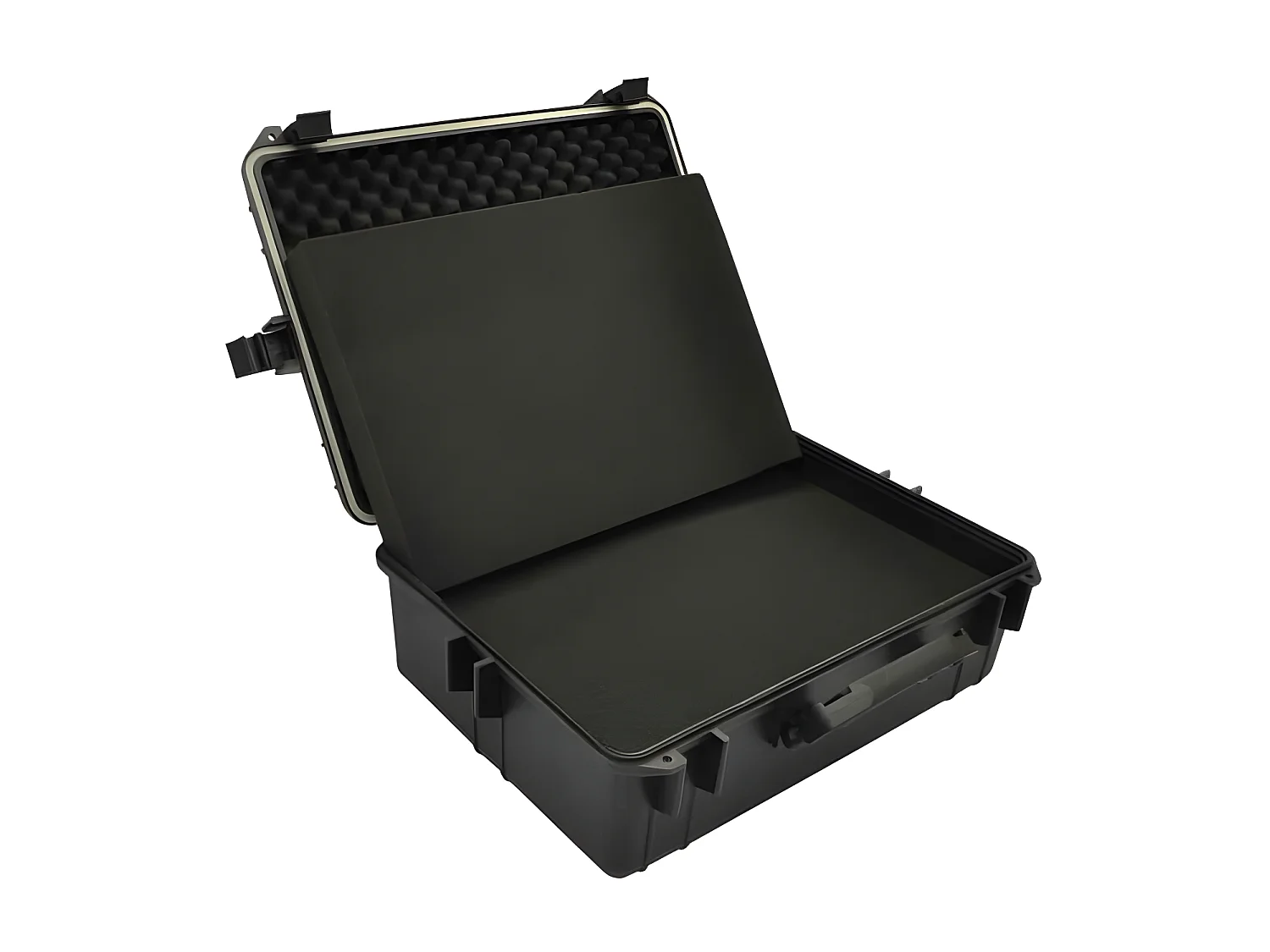 Prolenta Premium -  Mallette de transport robuste Noir avec mousse 35 Litres