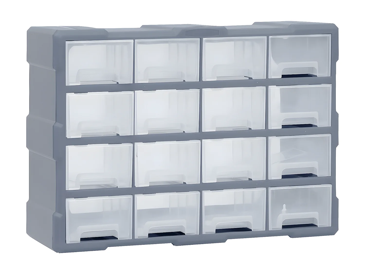 Maison Exclusive Organizador multicajones con 16 cajones medianos 52x16x37 cm