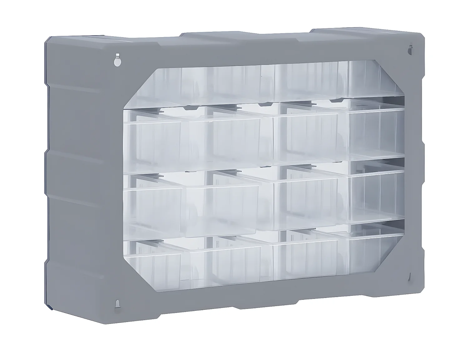 Maison Exclusive Organizador multicajones con 16 cajones medianos 52x16x37 cm