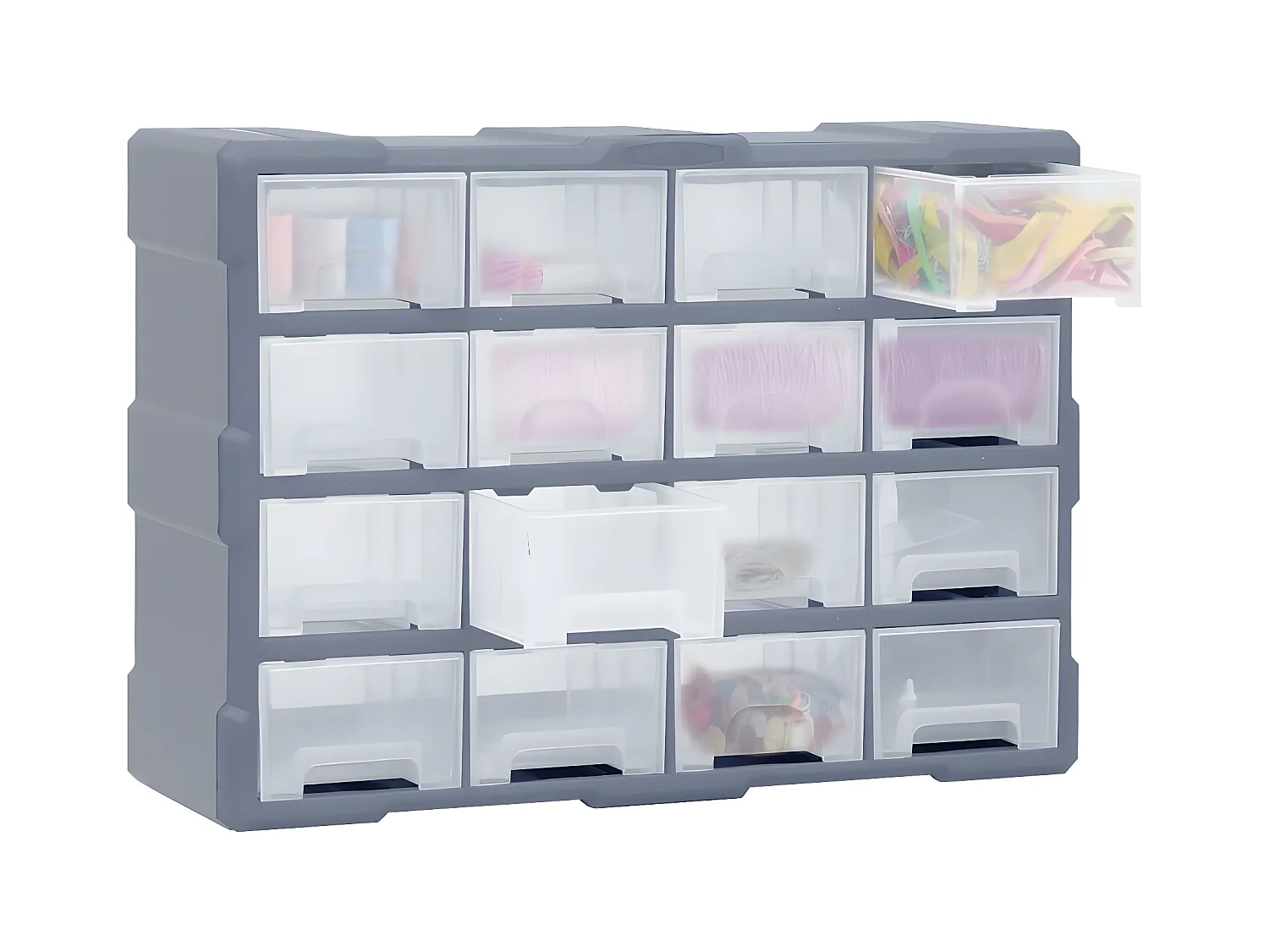 Prolenta Premium -  Organisateur multi-tiroirs avec 16 tiroirs centraux 52x16x37 cm