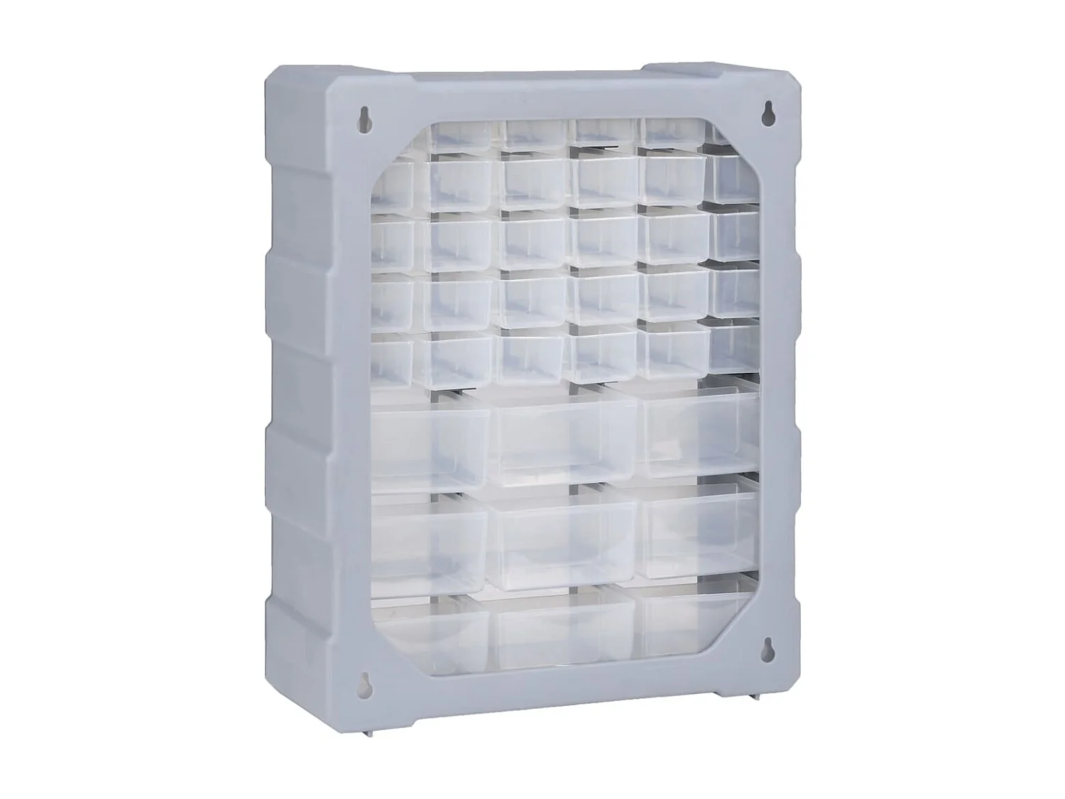 Maison Exclusive Organizador multicajones con 39 cajones 38x16x47 cm