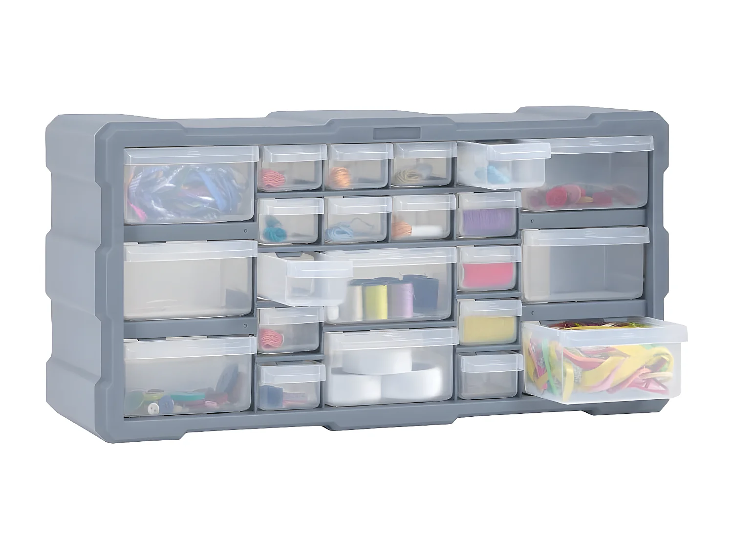 Prolenta Premium -  Organisateur multi-tiroirs avec 22 tiroirs 49x16x25,5 cm