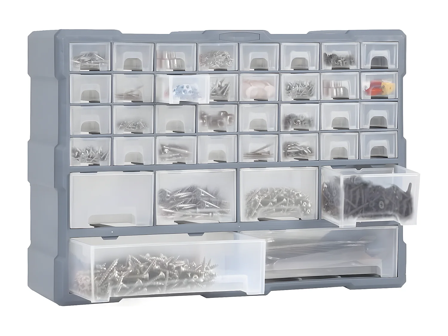 Maison Exclusive Organizador multicajones con 38 cajones 52x16x37,5 cm
