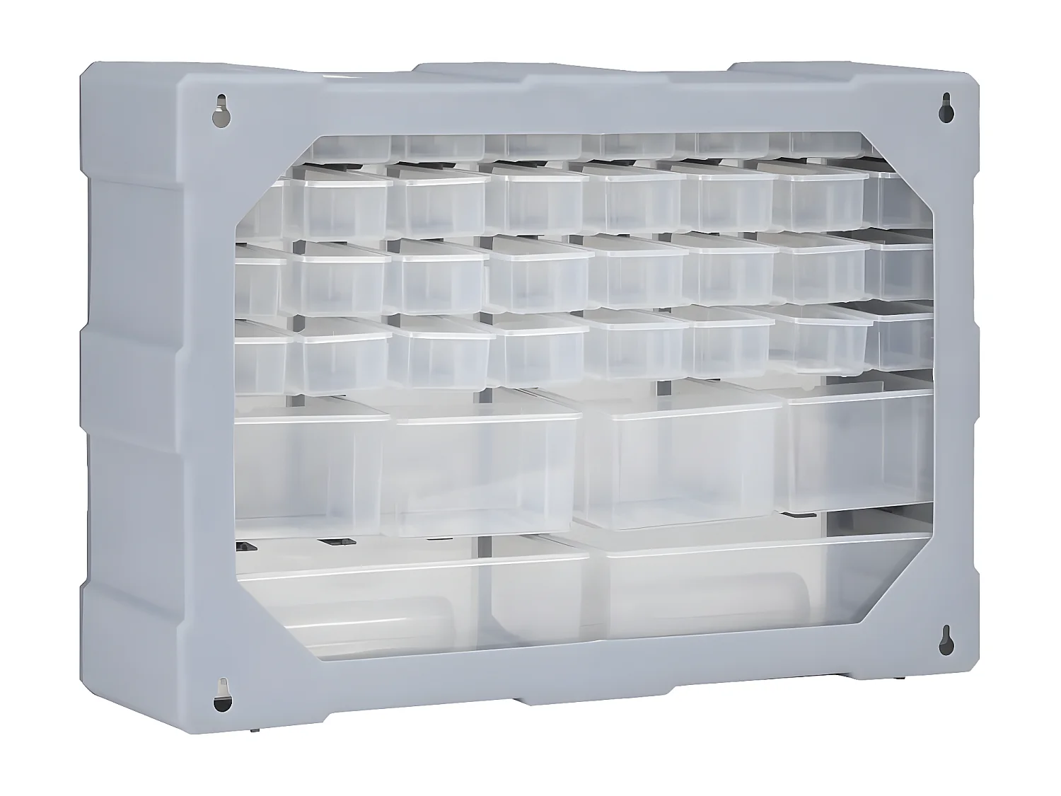 Maison Exclusive Organizador multicajones con 38 cajones 52x16x37,5 cm