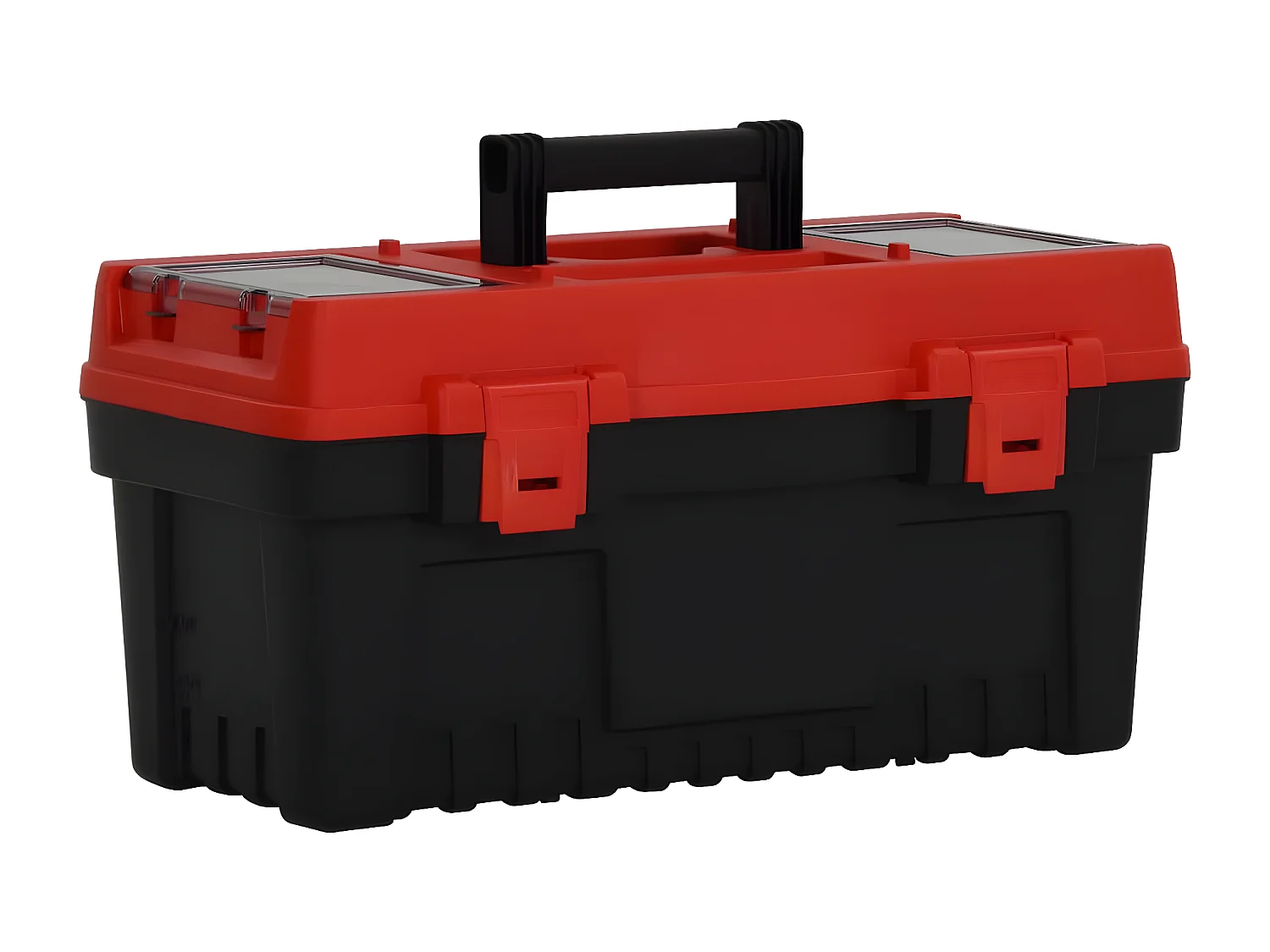 Prolenta Premium -  Set Cassette degli Attrezzi 2 pz Nero e Rosso in Polipropilene