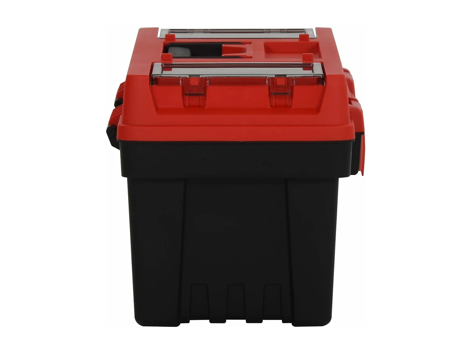 Prolenta Premium -  Set Cassette degli Attrezzi 2 pz Nero e Rosso in Polipropilene