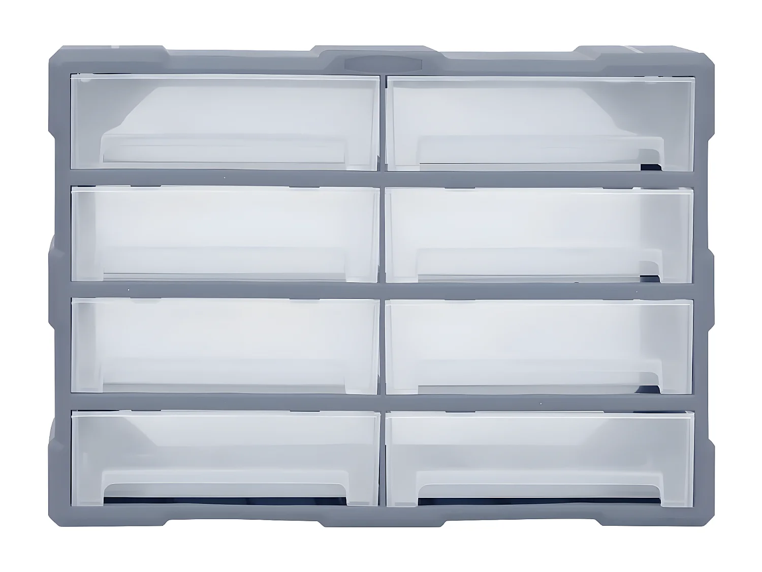 Maison Exclusive Organizador multicajones con 8 cajones grandes 52x16x37 cm