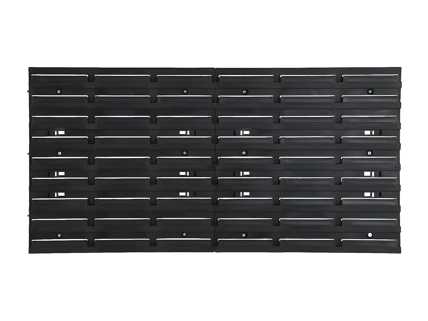 Maison Exclusive Set da Officina 30 pz Rosso e Nero 77x39 cm in Polipropilene