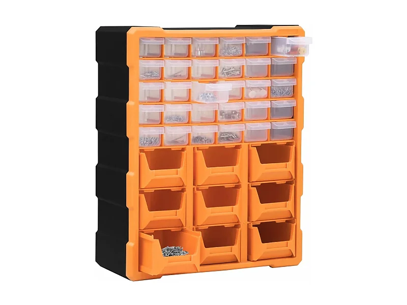 Prolenta Premium -  Organisateur multi-tiroirs avec 39 tiroirs 38x16x47 cm