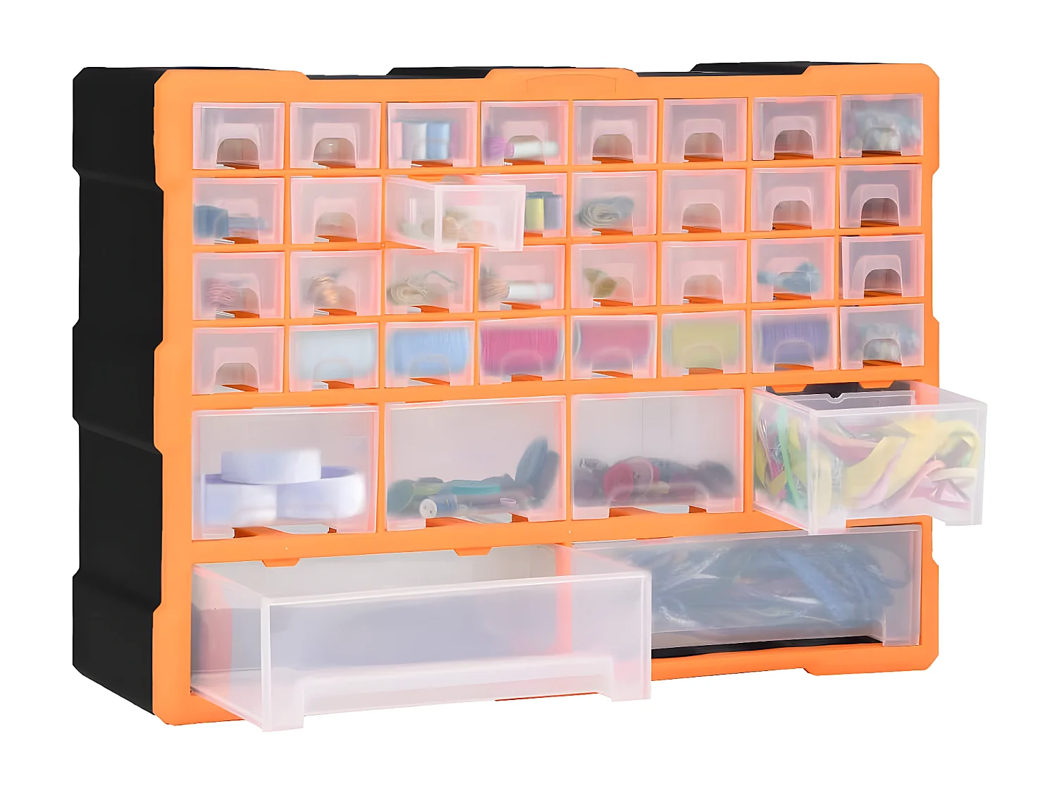Prolenta Premium -  Organisateur multi-tiroirs avec 38 tiroirs 52x16x37,5 cm