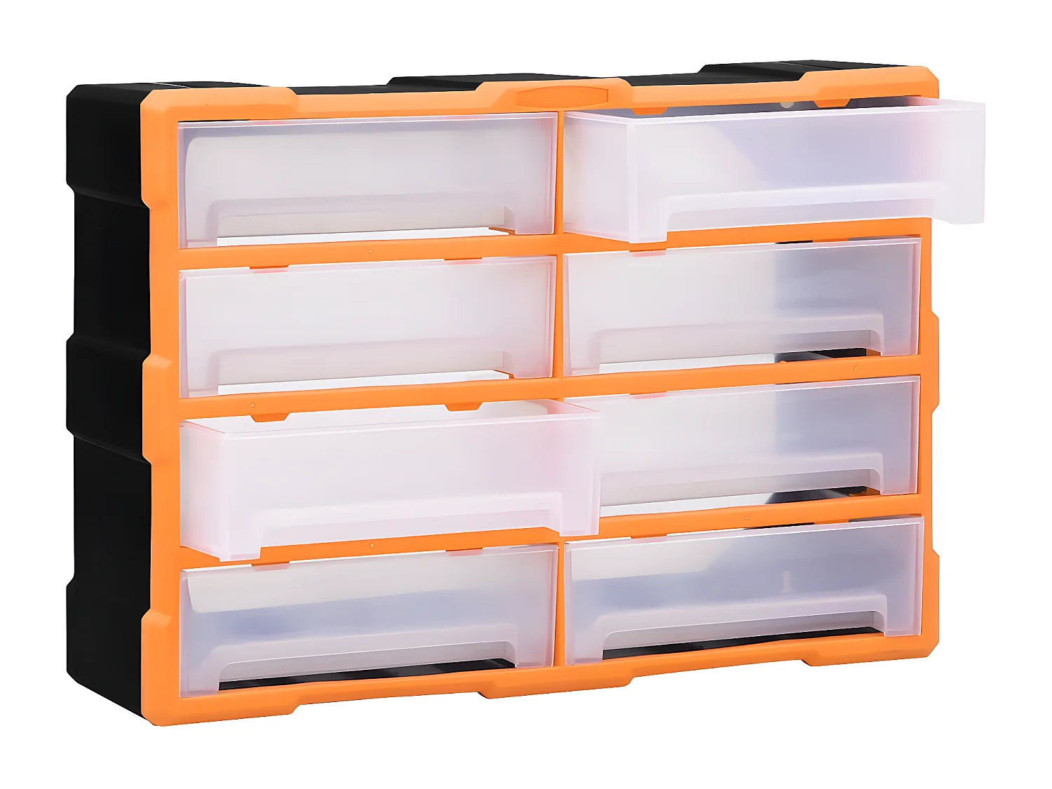 Maison Exclusive Mobile Contenitore con 8 Cassetti Grandi 52x16x37 cm