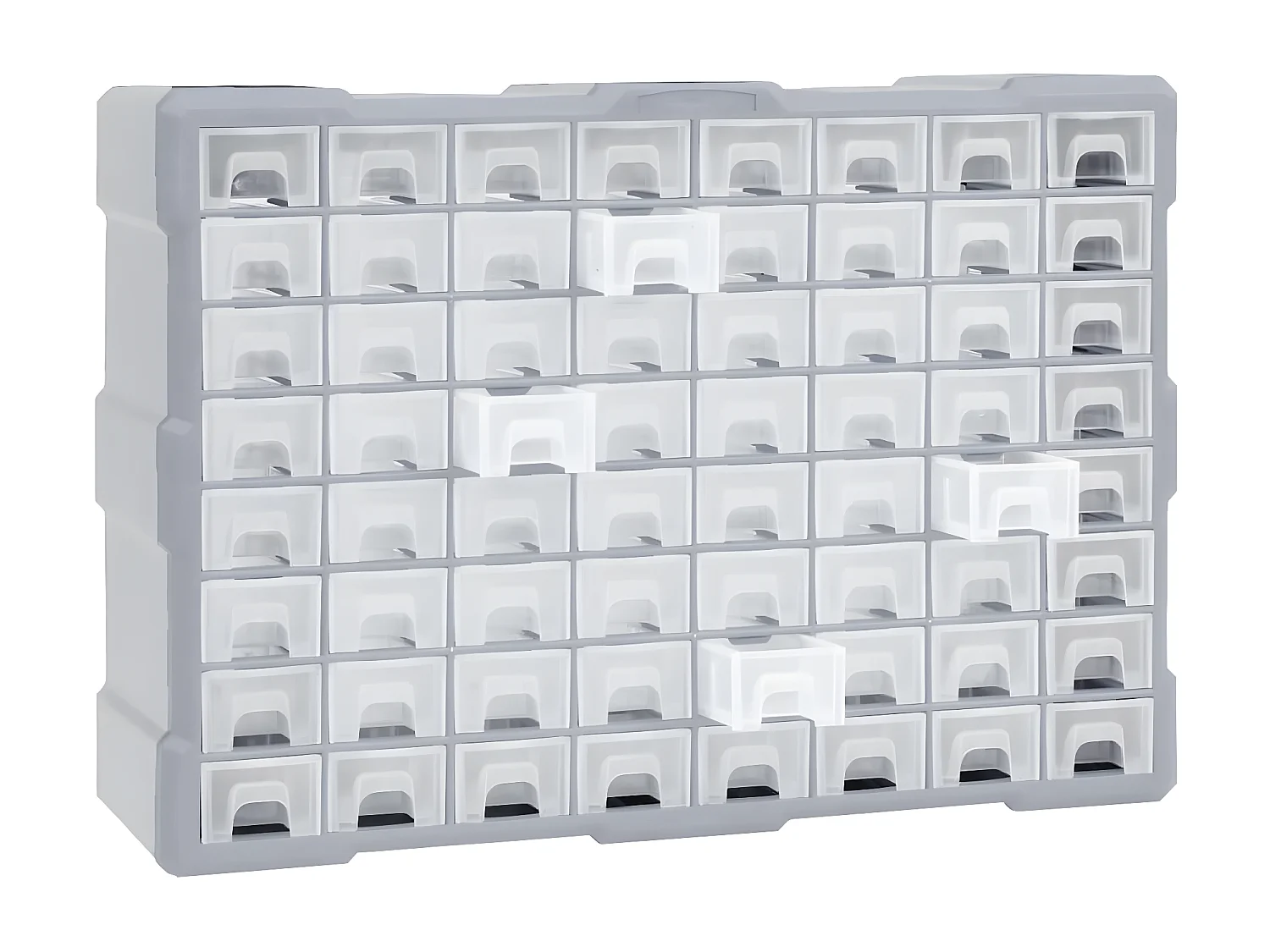 Prolenta Premium -  Organizador multicajones con 64 cajones 52x16x37,5 cm