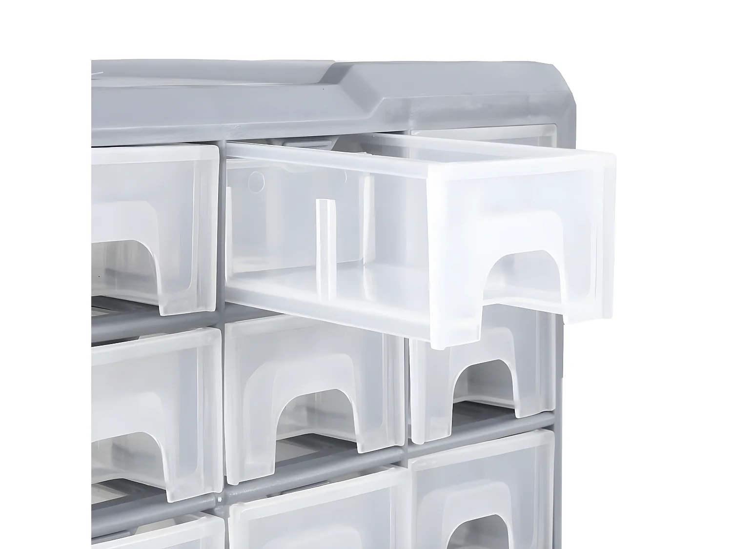 Prolenta Premium -  Organizador multicajones con 64 cajones 52x16x37,5 cm