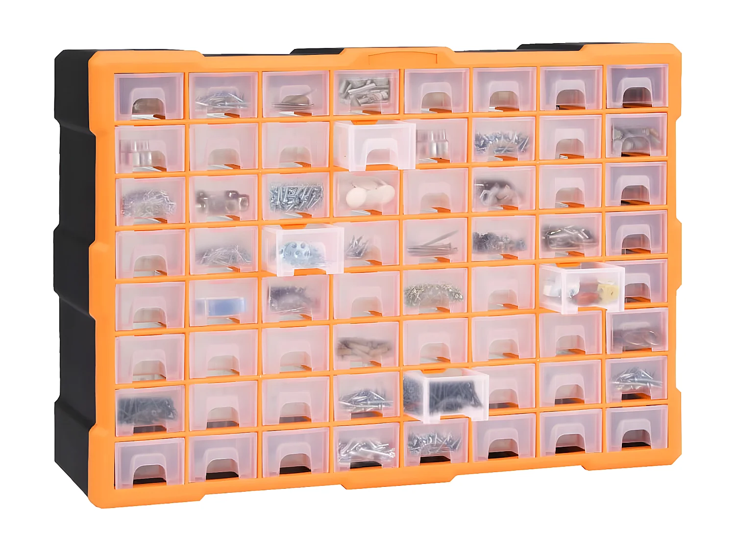 Prolenta Premium -  Organisateur multi-tiroirs avec 64 tiroirs 52x16x37,5 cm