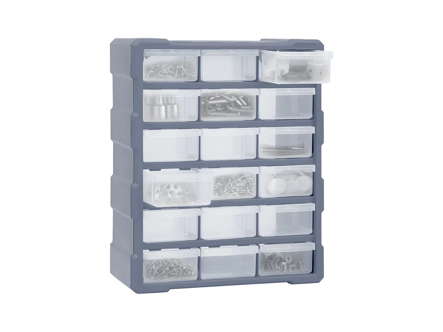 Prolenta Premium -  Organisateur multi-tiroirs avec 18 tiroirs centraux 38x16x47 cm