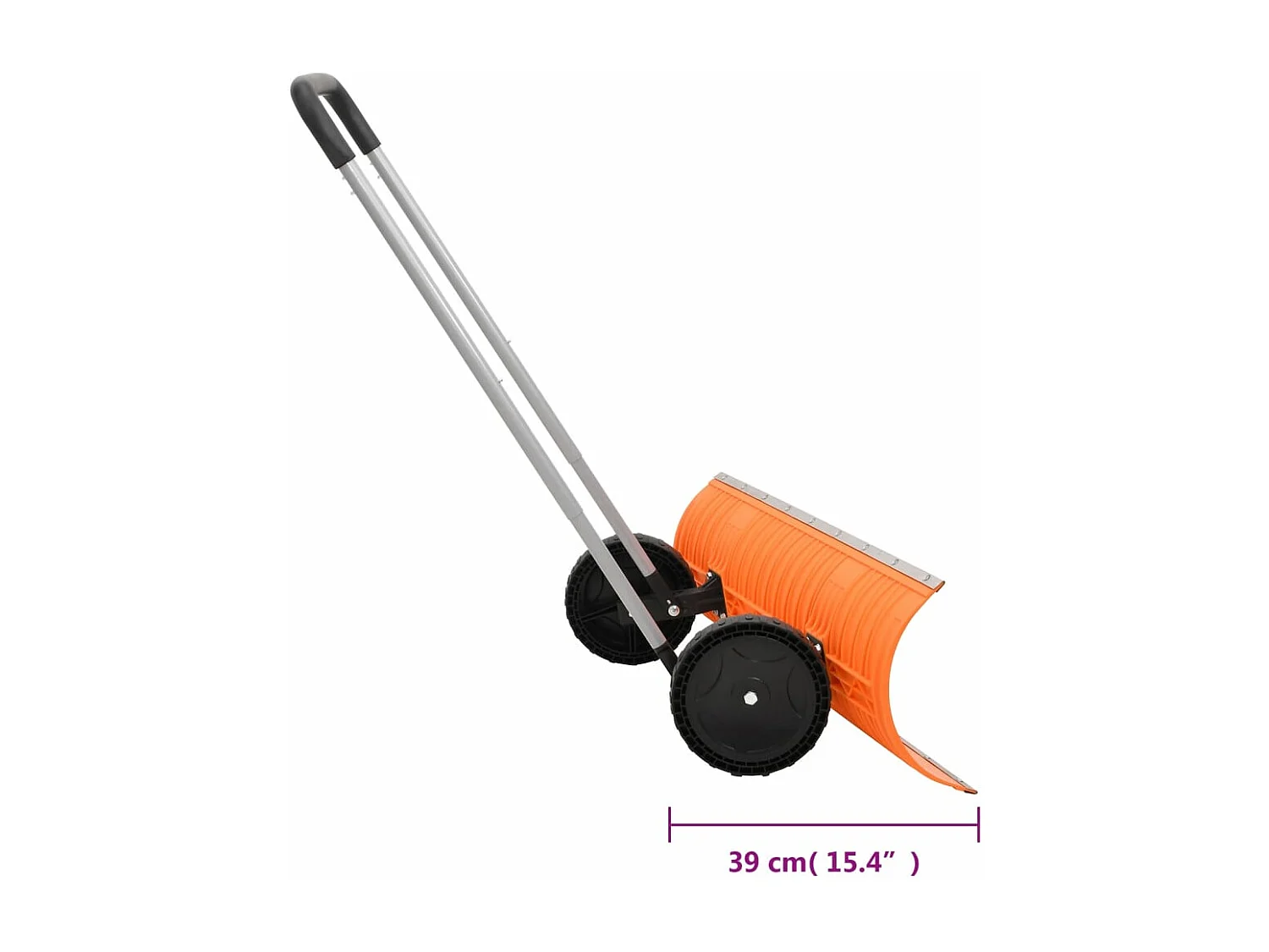 Prolenta Premium -  Pelle à neige avec poignée extensible orange 96cm lame en acier