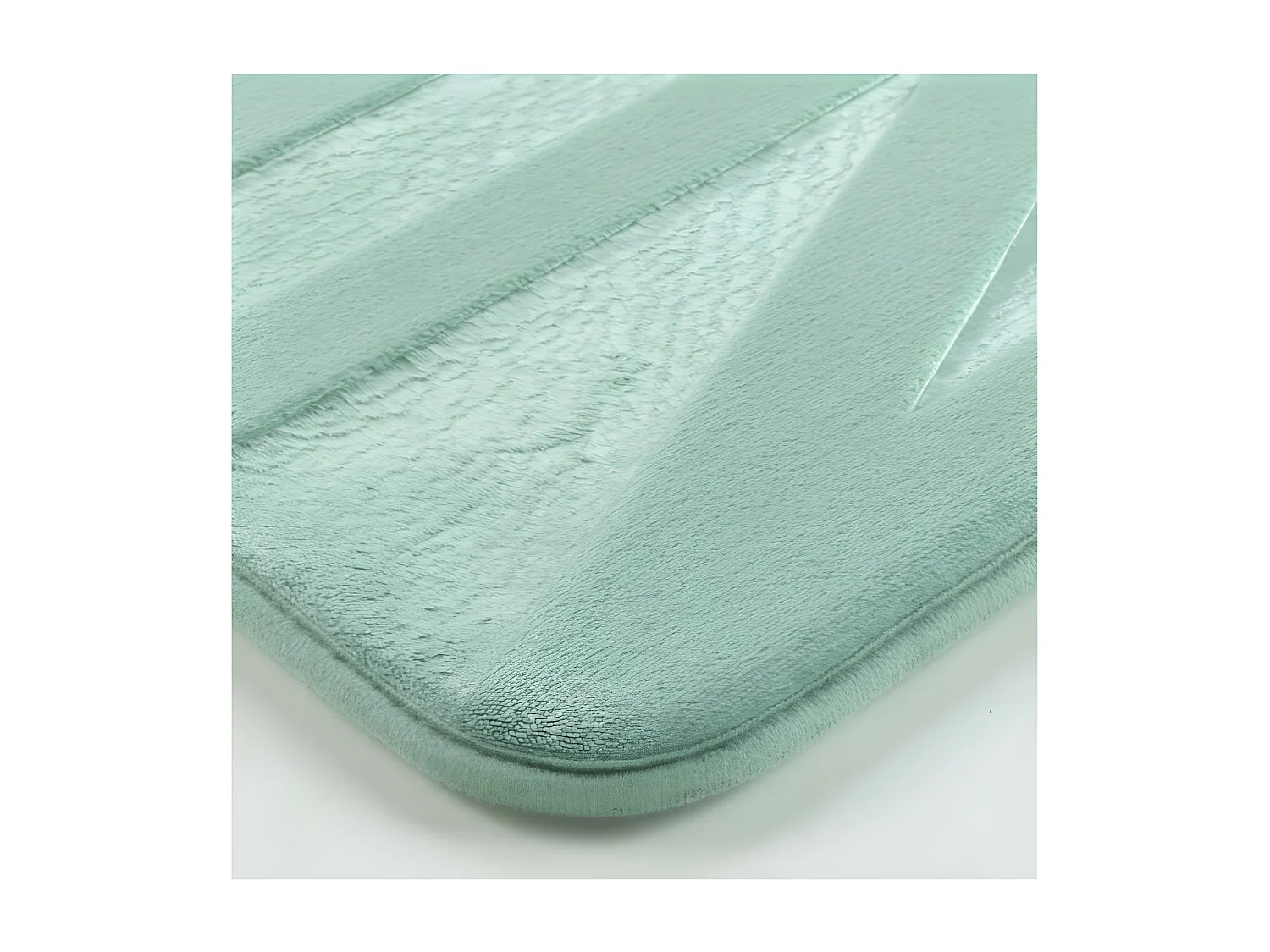 Tapis de Bain Microfibre "Relief" 45x75cm Tilleul