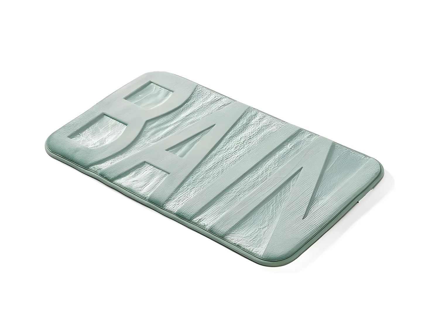 Tapis de Bain Microfibre "Relief" 45x75cm Tilleul