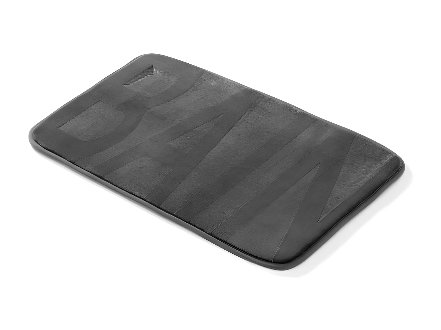 Tapis de Bain Microfibre "Relief" 45x75cm Anthracite