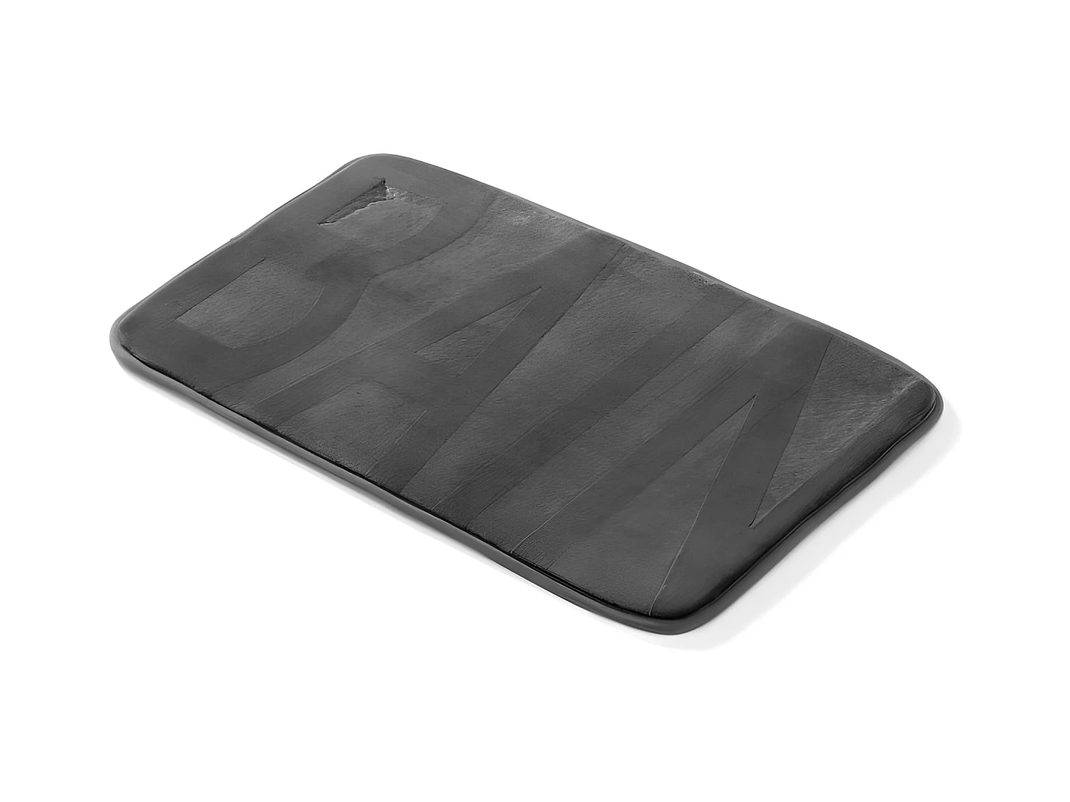 Tapis de Bain Microfibre "Relief" 45x75cm Anthracite