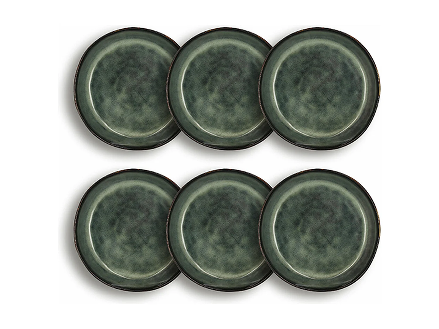 Ogo Living - Lot 6 Assiettes Coupes Grenada 16cm En Autres Ceramiques